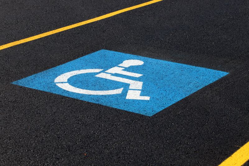 Disability Parking Marking in Hilton Head Island, SC