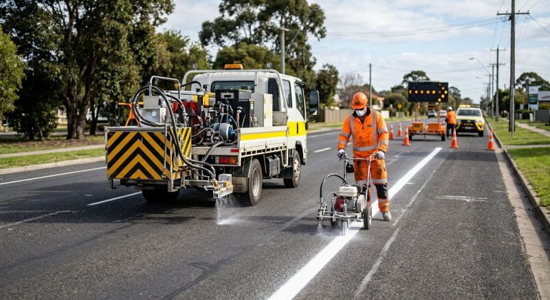 Lane Marking Service in Houston, TX