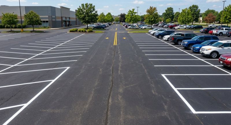Parking Lot Painting in Acworth, GA