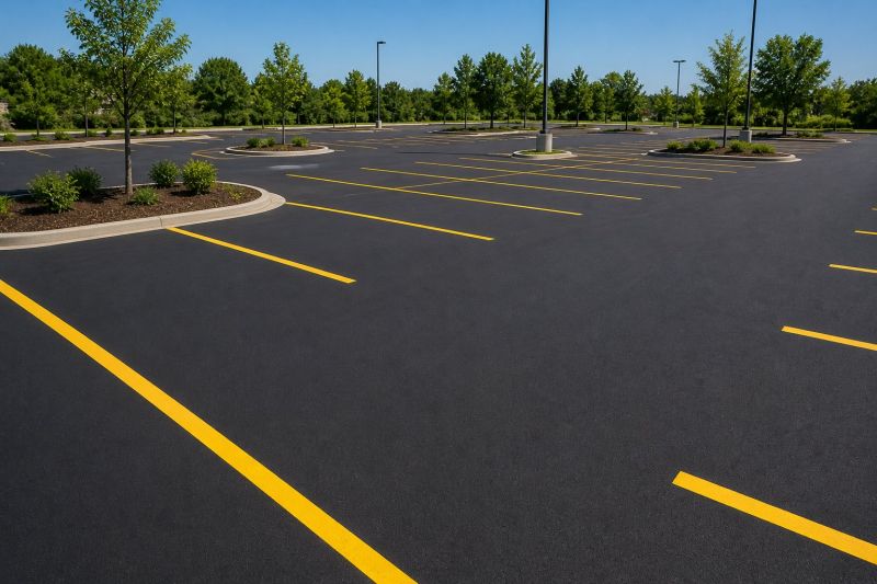 Commercial Asphalt Painting in Acworth, GA