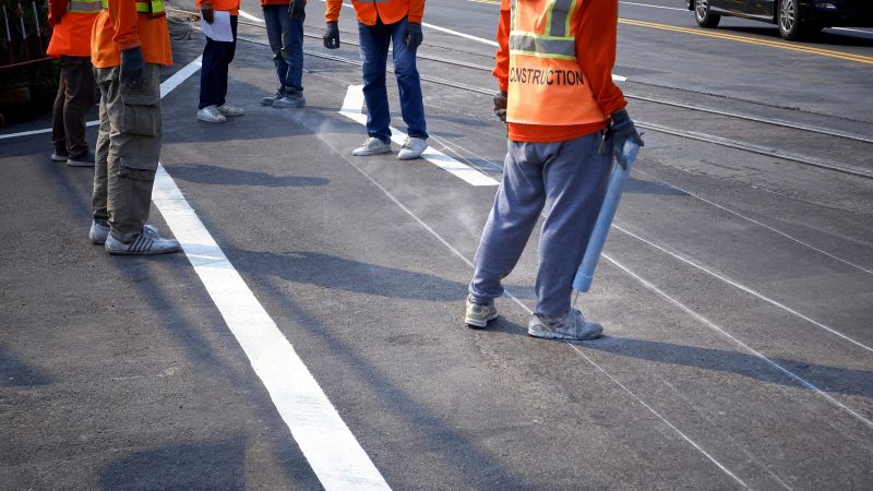 Crosswalk Marking Service in Houston, TX