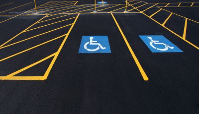 Disability Parking Marking in Orange County, CA