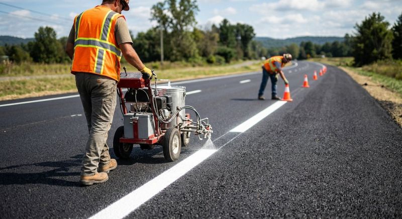 Lane Marking Service in Canton, GA