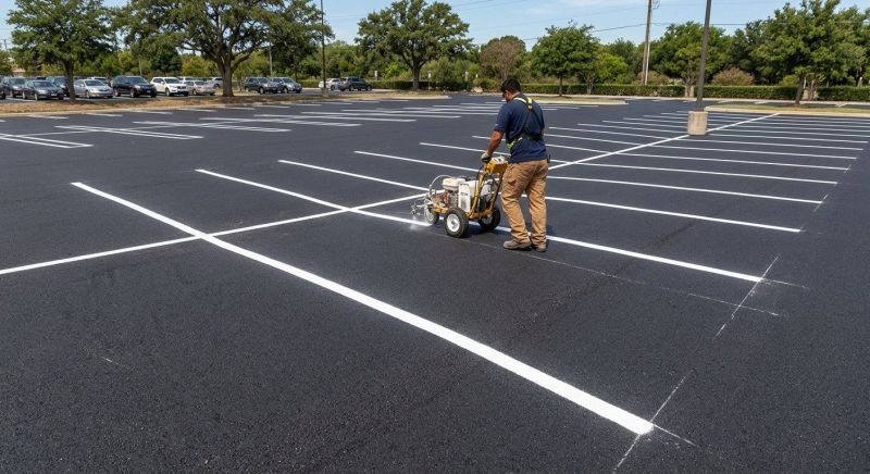 Line Striping Service in Houston, TX