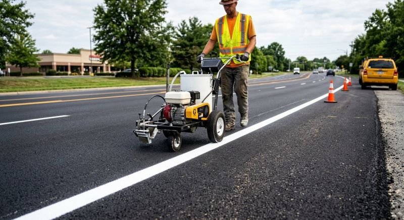 Line Striping Service in Katy, TX