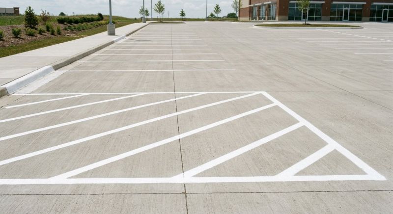 Parking Area Striping in Los Angeles, CA
