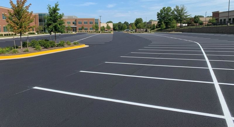 Parking Garage Striping in Gwinnett County, GA