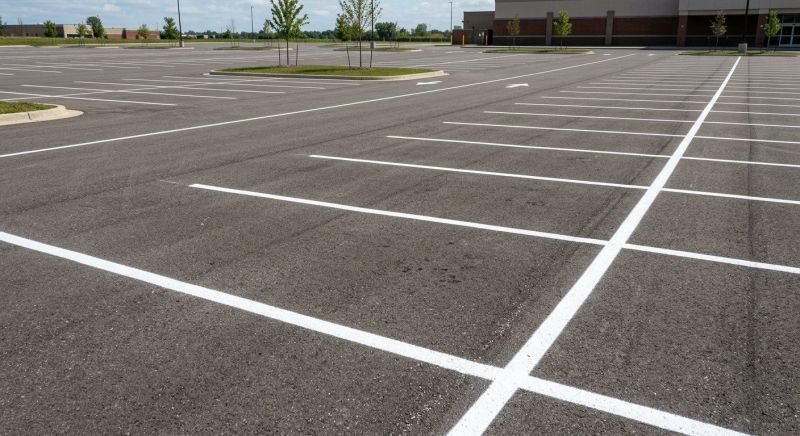 Parking Line Painting in Palm Springs, CA