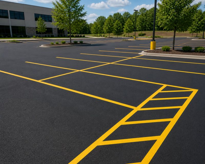 Parking Lot Painting in Orange County, CA