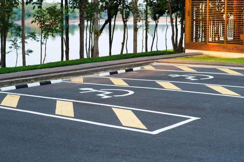 Parking Space Marking in Katy, TX